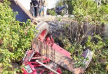 ગીરગઢડાના ખિલાવડ-ગુંદાળા રોડ પર માટી ભરેલું ટ્રેક્ટર પલટી જતાં ચાલકનું કરૂણ મોત