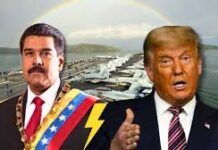 વેનેઝુએલા અને અમેરિકા વચ્ચે યુદ્ધ જેવી સ્થિતિ ટ્રમ્પે તેલ ટેન્કર કબજે કર્યું યુએસએ વેનેઝુએલા પર દબાણ લાવવા માટે આ ક્ષેત્રમાં તેની સૌથી મોટી લશ્કરી હાજરી તૈનાત કરી છે