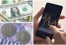 ડોલર સામે રૂપિયો ફરી ગગડ્યો, ૫૪ પૈસા ઘટીને અત્યાર સુધીના સૌથી નીચલા સ્તરે