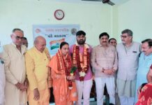 ચલાલા નગરપાલિકામાં ભૂમિબેન વાળાએ પ્રમુખનો ચાર્જ સંભાળ્યો