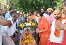 દામનગર લટુરિયા હનુમાનજી મંદિરના મહંત પૂજ્ય સેવાદાસબાપુ બ્રહ્મલીન