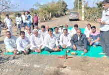 ધારીના જીરા-હિરાવા-પાતળા રોડ અને નાળા પુલીયાના કામનું ખાતમુહૂર્તઃ રૂ. ૪.૫૦ કરોડના ખર્ચે નવીનીકરણ થશે