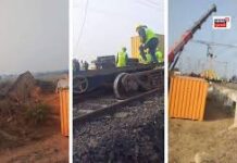 રાપર નજીક માલગાડી પાટા પરથી ઉતરી ગઈ, કેટલીક ટ્રેન કરાઈ ડાયવર્ટ