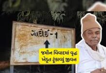 અઢી વીઘા જમીન કિંમતી કે લોહીનો સંબંધ, જૂનાગઢના ગાદોઈ ગામમાં જમીન વિવાદે વૃદ્ધનો જીવ લીધો