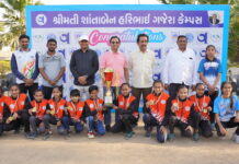 ગજેરા કેમ્પસ-વિદ્યાસભાની DLSS બહેનોએ રાજ્ય કક્ષાની હેન્ડબોલ સ્પર્ધામાં સુવર્ણ પદક જીત્યો