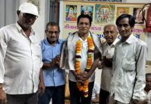 લુહાર સમાજ દ્વારા જિલ્લા ભાજપ કિસાન મોરચાના પ્રમુખ મુકેશભાઈ ખોખરીયાનું સન્માન કરાયું