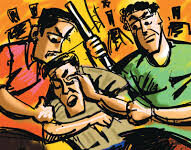 બાબરાના કરિયાણા ગામે મૈત્રી કરારનો ખારઃ માતાએ યુવક પર પથ્થરમારો કરી પુત્રીને પણ ઢોર માર માર્યો