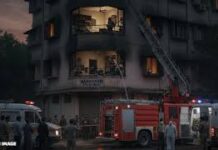 રાજકોટ મનમંદિર એપાર્ટમેન્ટમાં લાગી આગ, માતા પુત્રનું નીપજ્યું મોત