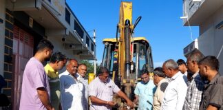 લીલીયાની રામકૃષ્ણ સોસાયટી ઝોન-રમા હાઉસ કનેક્શન આપવાનો પ્રારંભ