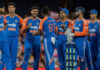 ભારતીય ટીમ સતત બે ટી ૨૦ વર્લ્ડ કપ ફાઇનલ રમનારી ત્રીજી ટીમ બની છે