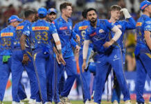 મુંબઈ ઈન્ડિયન્સ ૩૦૦ મેચ રમનારી ટી૨૦ ફ્રેન્ચાઇઝ ક્રિકેટમાં પ્રથમ ટીમ બની ગઈ