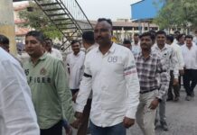 રાજુલા ભાજપ દ્વારા કાળી પટ્ટી બાંધી મૌન રેલી કાઢવામાં આવી