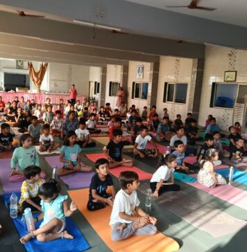 અમરેલીમાં ગુજરાત રાજ્ય યોગ બોર્ડ દ્વારા બાળ યોગ સમર કેમ્પનો પ્રારંભ