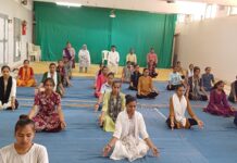 સાવરકુંડલાની ઘેલાણી મહિલા આર્ટસ કોલેજમાં ‘વિશ્વ યોગ દિવસ’ની ઉજવણી
