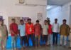 સાબરકાંઠાના મેળા ગામે બંધ મકાનમા ચાલતું જુગારધામ ઝડપાયું, ૮ જુગારીઓની ધરપકડ