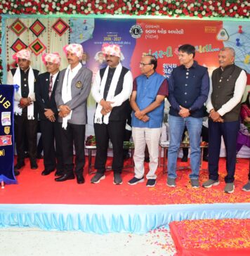 લાયન્સ ક્લબ ઓફ અમરેલી મેઈન દ્વારા ‘‘અંતરની એકરૂપતા’’ શપથ ગ્રહણ કાર્યક્રમ યોજાયો