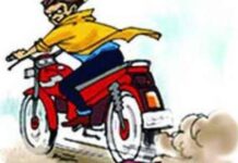 અમરેલીમાં ઘર આગળ પાર્ક કરેલી બાઈકની ચોરી