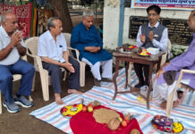 અમરેલીની પાંજરાપોળ ગૌશાળામાં પશુ દવાખાનાનું ભૂમિપૂજન કરાયું