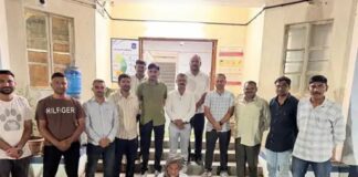 ગીર ગઢડા તાલુકાના હરમડિયા ગામે ગાંજાનું વાવેતર ઝડપી પાડતી પોલીસ