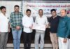 બગસરા મંડળી દ્વારા બાજપાઈ સહાય નિધિના ચેકો અર્પણ