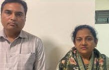 એએમસીના નામે સેટલમેન્ટનો કાળો ખેલ,પતિ-પત્ની રૂ.૩.૧૫ લાખ સાથે એસીબીના જાળમાં
