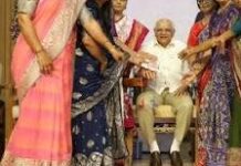 ગાંધીનગરના લોકભવનમાં રક્ષાબંધનની ભાવસભર ઉજવણી, મુખ્યમંત્રી ભૂપેન્દ્ર પટેલને બહેનોએ બાંધી રાખડી