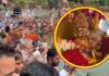 બોટાદના ગઢડામાં ૨૨૨ વર્ષ જૂની પરંપરા મુજબ જળઝીલણી ઉત્સવની ભવ્ય ઉજવણી. સોનાની પાલખીમાં ઠાકોરજીની જળયાત્રા