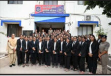 અમરેલી ગજેરા સંકુલ સંચાલિત PG કોલેજની વિદ્યાર્થિનીઓએ સિટી પોલીસ સ્ટેશનની મુલાકાત લીધી
