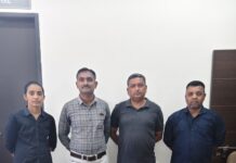 અમરેલી પોલીસે ૪ મહિનાથી નાસતા આરોપીને સમઢિયાળાથી ઝડપી પાડ્યો