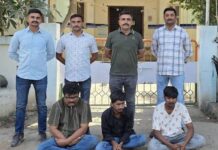 ભાવનગરના ઘોઘામાં મોહિન શેખની હત્યા બાદ પોલીસે ગણતરીના કલાકોમાં ત્રણ આરોપીઓને ઝડપી પાડ્યા